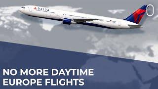 Delta Air Lines Cuts Its Only Daytime Europe-Bound Service