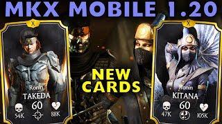 MKX Mobile Update 1.20. New Characters. Gameplay + Review.