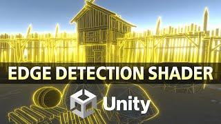 Unity Shader Graph - Simple Edge Detection Shader