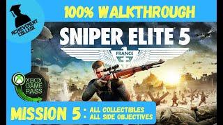 Sniper Elite 5 100% Walkthrough Mission 5 - Festung Guernsey