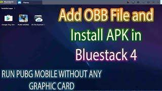 How to add Pubg obb file in Bluestacks || How to add Android obb file in pc || Urdu / Hindi