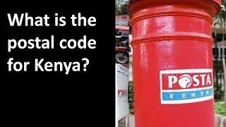 What is the postal code for Kenya?
