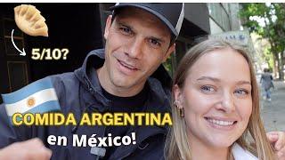 Probando COMIDA ARGENTINA en LA CIUDAD DE MÉXICO con @PlanetaJuan  ¿nos gustó?