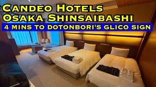 Candeo Hotels Osaka Shinsaibashi | With Sauna And Public Baths | 4 Mins To Dotonbori | Osaka, Japan