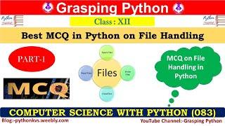 Best Python MCQ | MCQ on File Handling in Python | Python File handling | Part-1