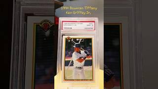 Card of the Day - 1990 Bowman Tiffany Ken Griffey Jr. #baseballcards #shorts #mlb #psa #thehobby