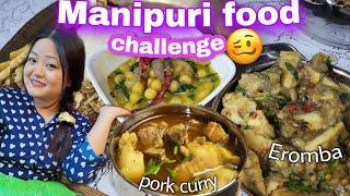 Eating And Cooking Meitei Manipuri food for 24 hours /Manipuri style pork curry, Eromba, ooti,singju