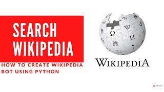 search wikipedia using python