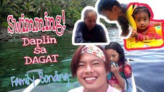 FAMILY BONDING DAPLIN SA DAGAT- Swimming |Comeback Vlog| Markjv Valles