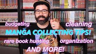 Manga Collecting Tips and Advice | Starting and Maintaining Your Manga Library