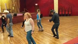 "Wide Open" line dance (choreographer: Dan Albro)