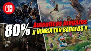 Estos juegazos... ¡NUNCA HABÍAN ESTADO TAN BARATOS!  Rebajas Switch. Ofertas Nintendo Switch Eshop