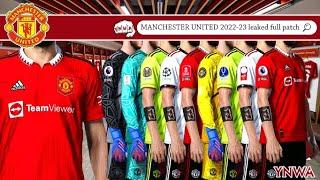 PES2021 Manchester United kit 2022 23 leaked (sider version)