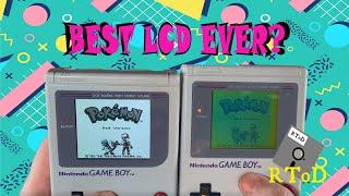 The BEST GameBoy DMG-01 IPS LCD Screen Mod - Custom COLOR palette!! - RIPS v4 @RetroModdingCom