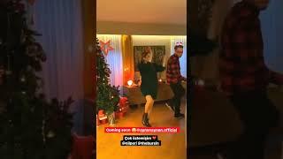 Hande Erçel and Kerem Bursin dance  #shorts #WhatsAppstatus #youtubeshorts