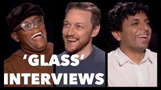 GLASS Interviews: M. Night Shyamalan, James McAvoy, Samuel L. Jackson, Paulson, Taylor-Joy, Clark