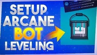 How To Setup Level UP Roles With ARCANE Bot On Discord For Free