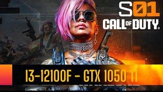 Call of Duty: Warzone - Temporada 01 - Core i3 -12100F & GTX 1050 TI 4GB