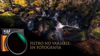 Filtro ND variable para fotografía