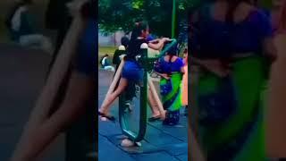 handstand push up didi ke reaction # short # video # viral gadwali #fitness boy 