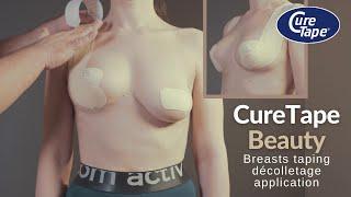 How to Lift Your Breasts Using Kinesiology Tape | CureTape® Beauty