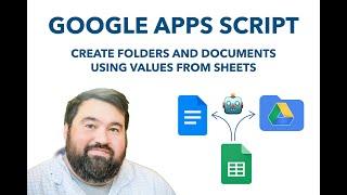 Google Apps Script - Create Files and Folders in Google Drive Using Values from Google Sheets