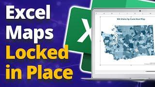 How to Keep Map Locked in Place [EXCEL TIPS]