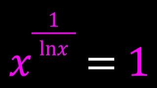 An Exponential Log Equation 