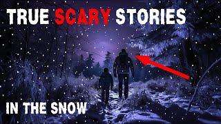 Scary Stories | True Creepypasta Horror Stories Told In The Snow - Cozy Winter Ambience