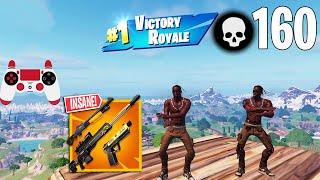 160 Elimination Duo Vs Squads Gameplay Wins Ft. @Heisen- (Fortnite Chapter 5 PS4 Controller)