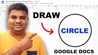 How To Make A Circle In Google Docs