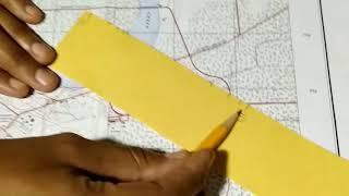 Measuring Distances on Maps using the Paper Method -  BGCSE Geography Tutorial