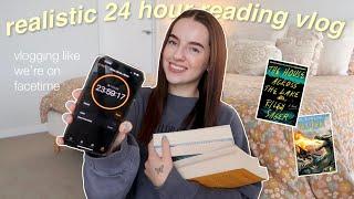 how much can I REALISTICALLY read in 24 hours? *spoiler free reading vlog*