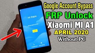 Xiaomi MI A1 (MD12) FRP Unlock/ Google Account Bypass Android 9 Pie || 2020 (Without PC)