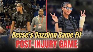 Breaking News: Angel Reese's Dazzling Comeback  - WNBA Star Stuns Post-Surgery In Silver Pants!