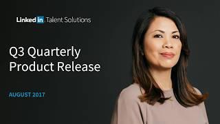 LinkedIn Talent Solutions Product Updates [webcast]