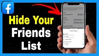 How To Private Friends List On Facebook (2024) - Full Guide