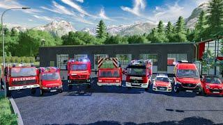 LS22 Feuerwehr DLC - Diese Feuerwehr Fahrzeuge sind ideal für dein Roleplay Projekt mit Freunden 