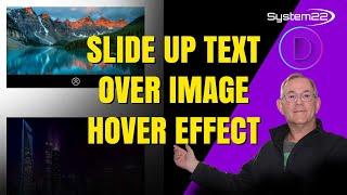 How to Create a Slide Up Text Over Image Hover Effect with the Divi Theme
