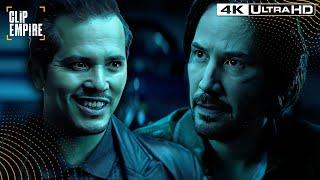 Aurelio Punches Iosef for Bringing Him John's Car | John Wick 4K