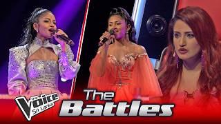 Lisara & Warsha | Set fire to the rain | The Battles | The Voice Sri Lanka