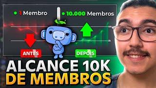 Como DIVULGAR seu Servidor Discord para atingir 10K Membros!