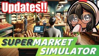 03-18-2024 - Supermarket Simulator NEW UPDATE Gameplay - Cupahnoodle Twitch Vods