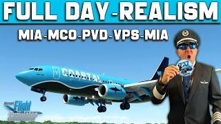 Join a Coastal Airways Pilot for a Day in MSFS! Live Adventure ️| 100% Realism