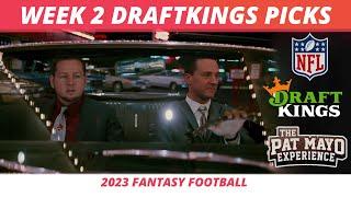 2023 NFL Week 2 DraftKings Picks, Lineup Strategy, Ownership | 2023 DFS NFL Picks