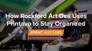 How Rockford Art Deli Uses Printavo to Stay Organized