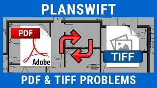 PlanSwift 10 | PDF to TIFF | PDF Quality Enhancement | PDF Error | Poor Quality | PDF Solution