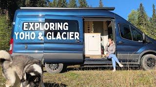 E3: Bear Creek Falls in Glacier NP & Wapta Falls in Yoho NP | Vanlife in the Canadian Rockies