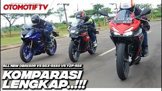 KOMPARASI ALL NEW CBR150R vs R15 vs GSX-R150, GAK ADA YANG MENANG TELAK l Otomotif TV