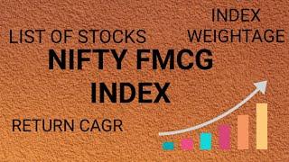 Nifty FMCG index Stocks | Company Weightage | List of Companies | Historical return Chart